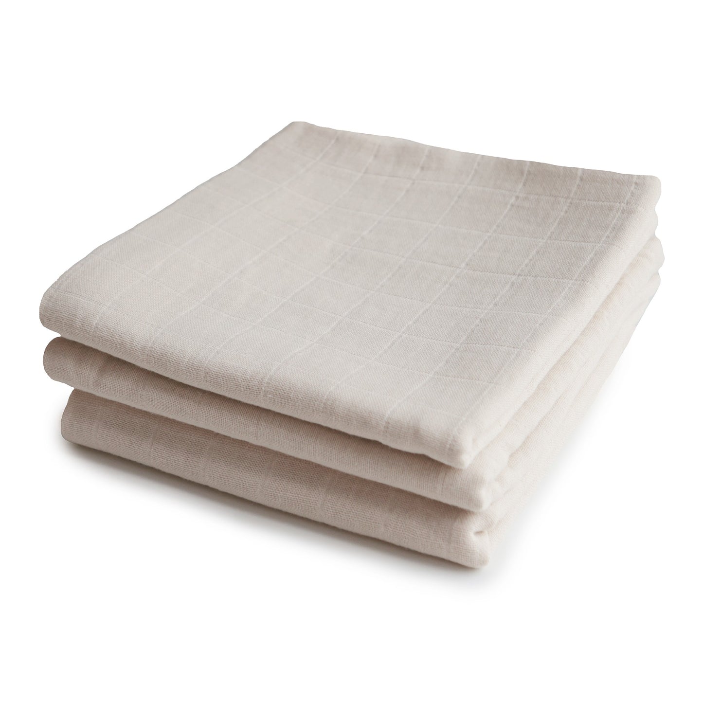 Mushie Hydrofiele Doek Fog 3-pack 60x60cm