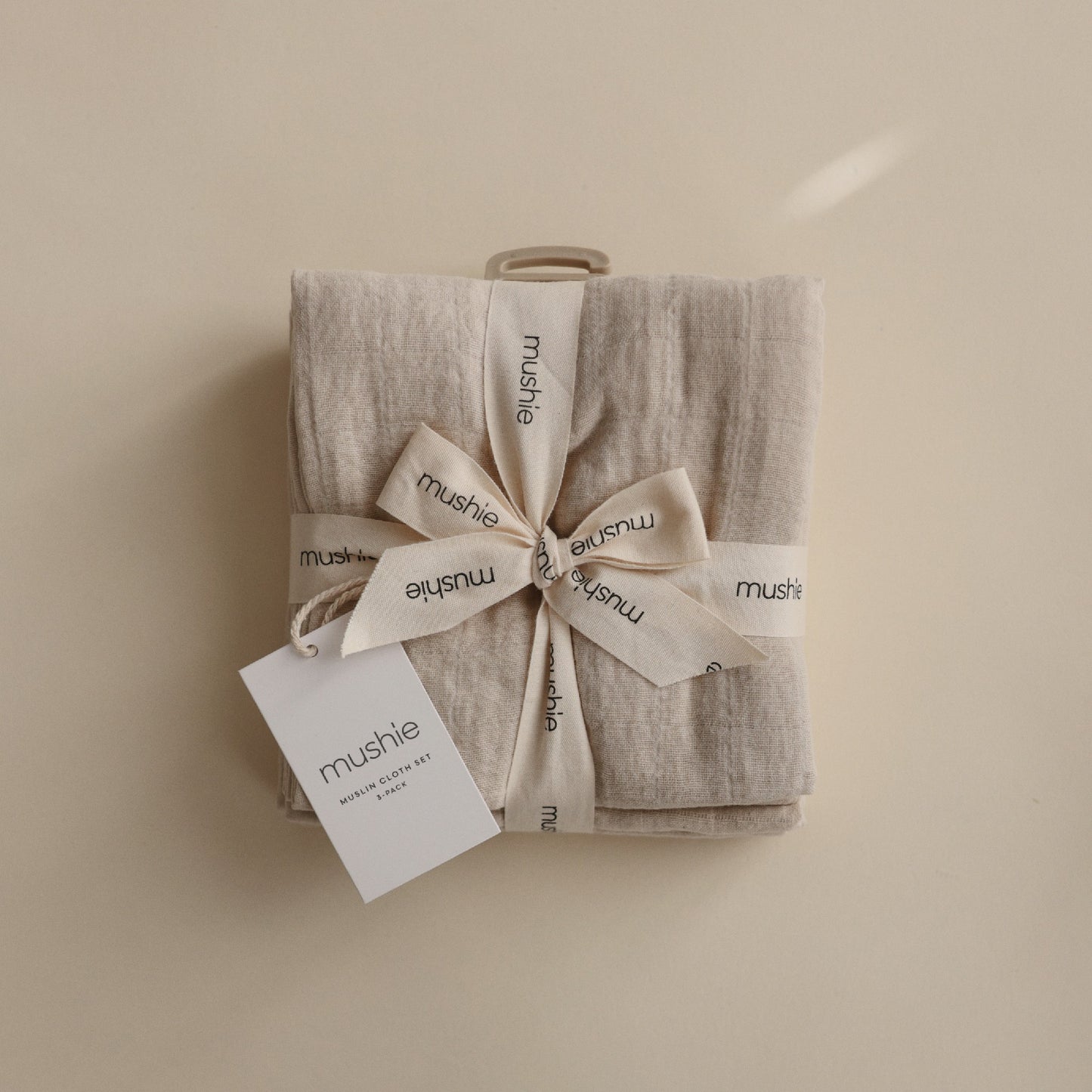Mushie Hydrofiele Doek Fog 3-pack 60x60cm