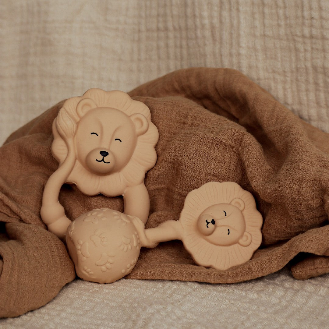 Natruba Rattle en Bijtring Leeuw