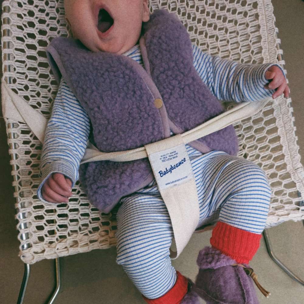 Alwero Baby Vest Lulu Light Lilly