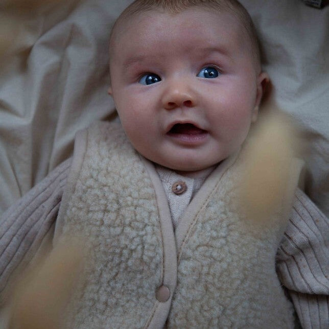 Alwero Baby Vest Lulu Light Sand Brown