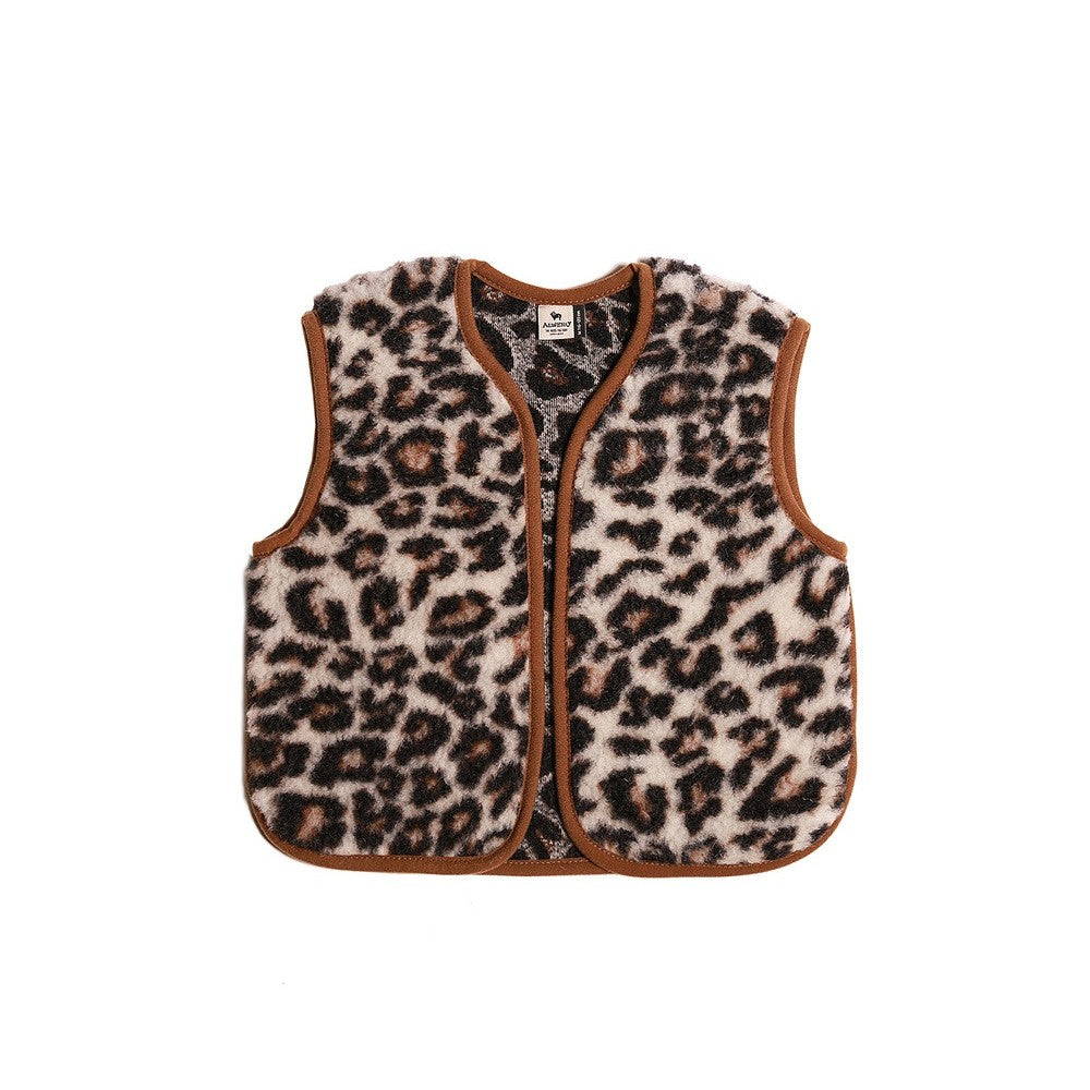 Alwero Gilet Camino Junior Leopard