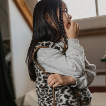 Alwero Gilet Camino Junior Leopard