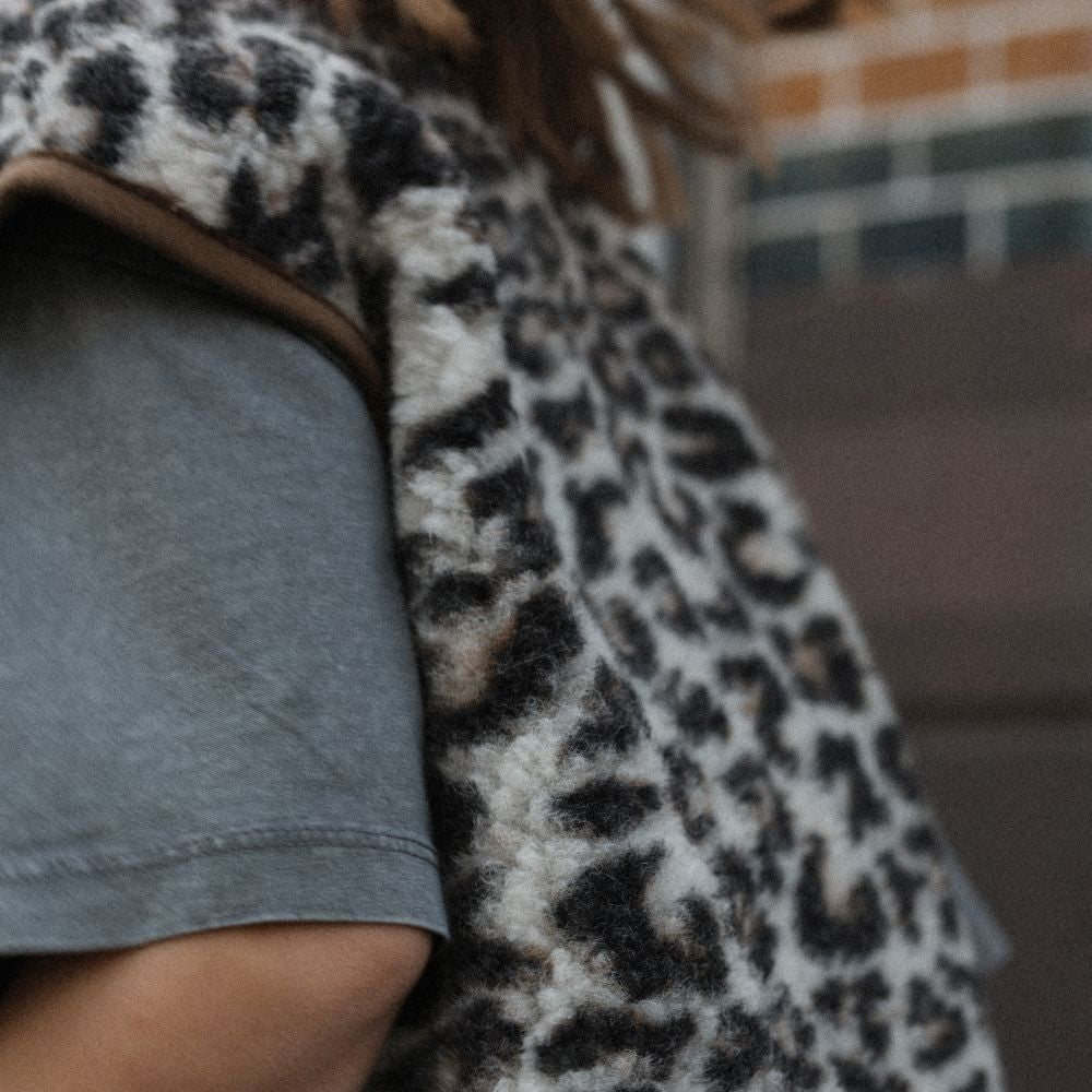 Alwero Gilet Camino Junior Leopard