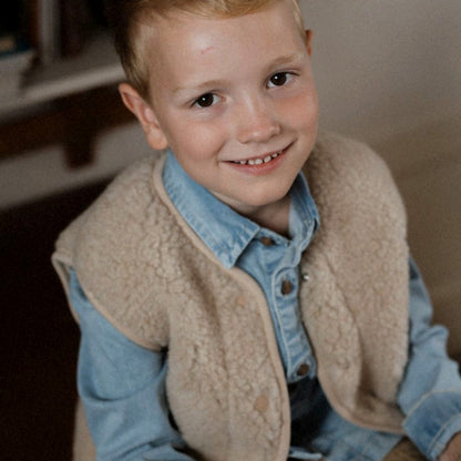 Alwero Tyb Light Junior Bodywarmer Sand Brown