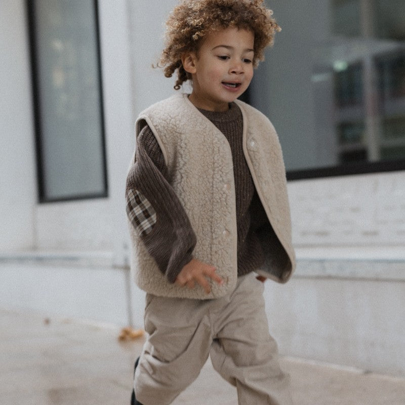 Alwero Tyb Light Junior Bodywarmer Sand Brown