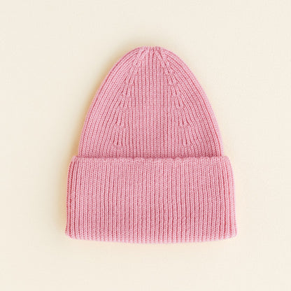 Hvid Beanie Fonzie Kids Cotton Candy