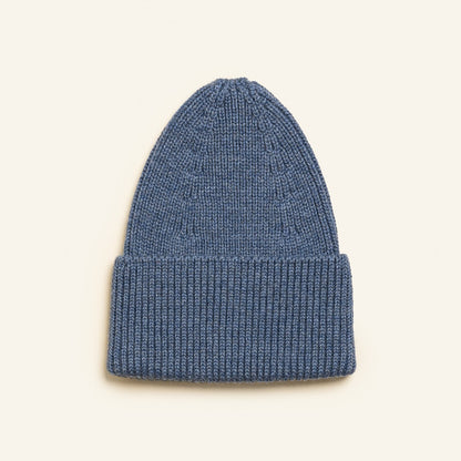 Hvid Beanie Fonzie Kids Denim