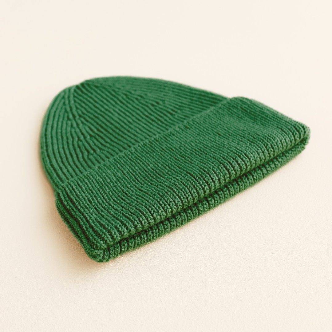 Hvid Beanie Fonzie Kids Grass