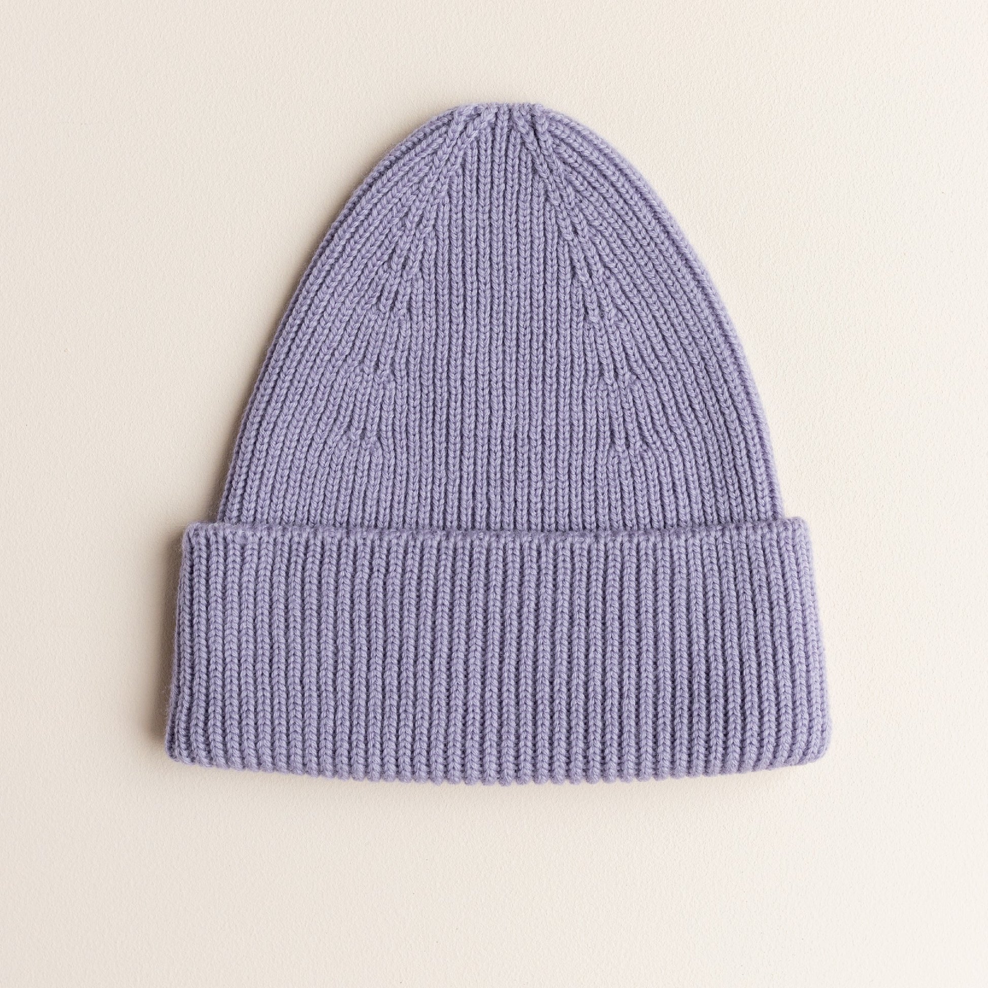 Hvid Beanie Fonzie Kids Lilac
