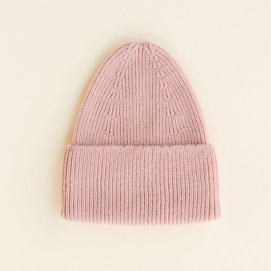Hvid Beanie Fonzie Kids Powder