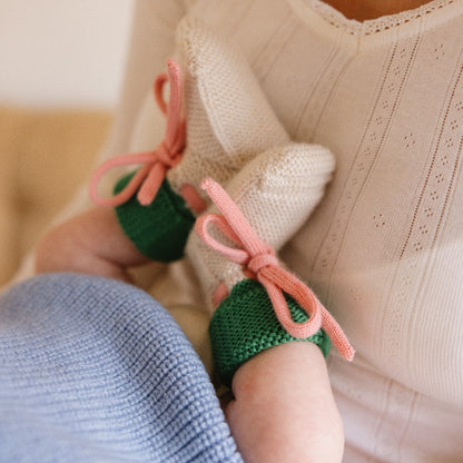 Hvid Babyslofjes Cream Grass