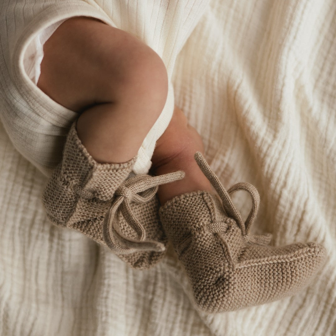 Hvid Babyslofjes Sand