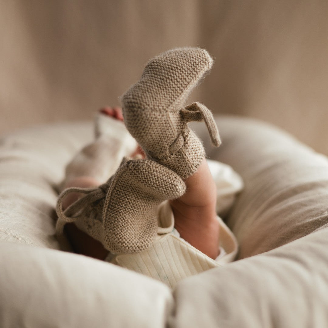 Hvid Babyslofjes Sand