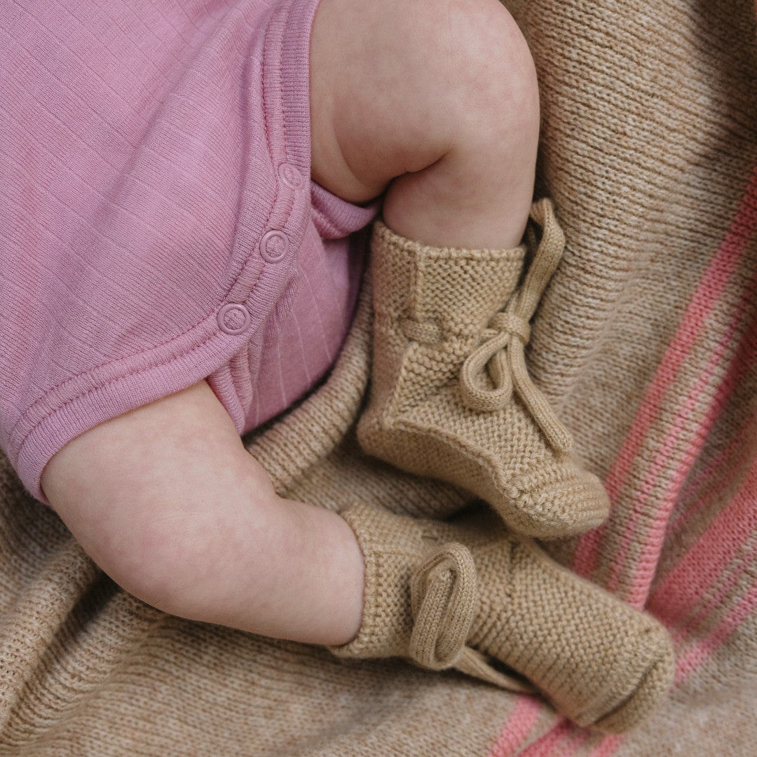Hvid Babyslofjes Sand