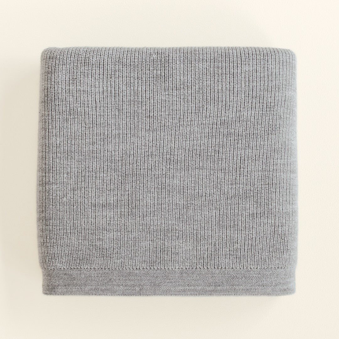 Hvid Deken Felix Grey Melange 70x95cm