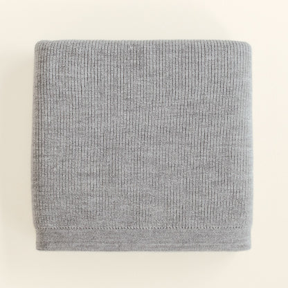 Hvid Deken Felix Grey Melange 70x95cm