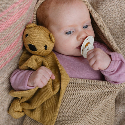 Hvid Teddy Tokki Ochre