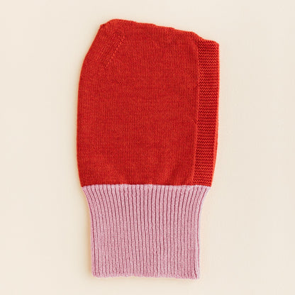 Hvid Balaclava Eddy Cotton Candy Red