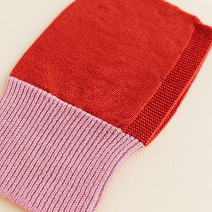 Hvid Balaclava Eddy Cotton Candy Red