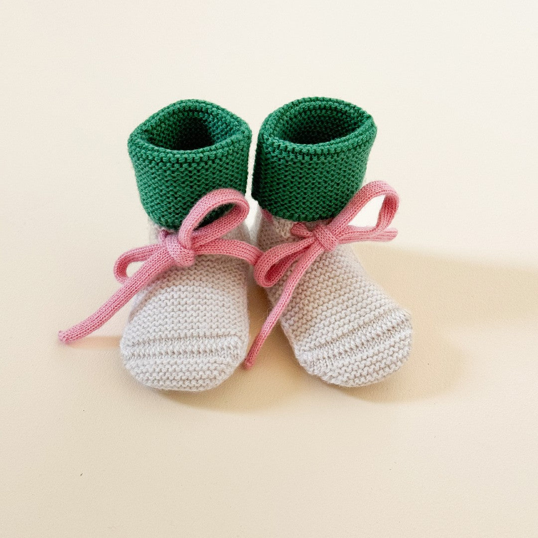 Hvid Babyslofjes Cream Grass