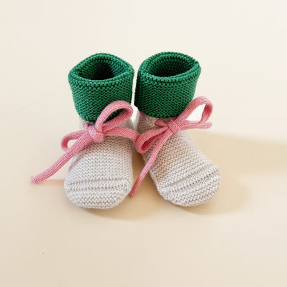 Hvid Babyslofjes Cream Grass