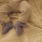 Hvid Baby Slofjes Lilac