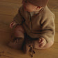 Hvid Baby Slofjes Mocha