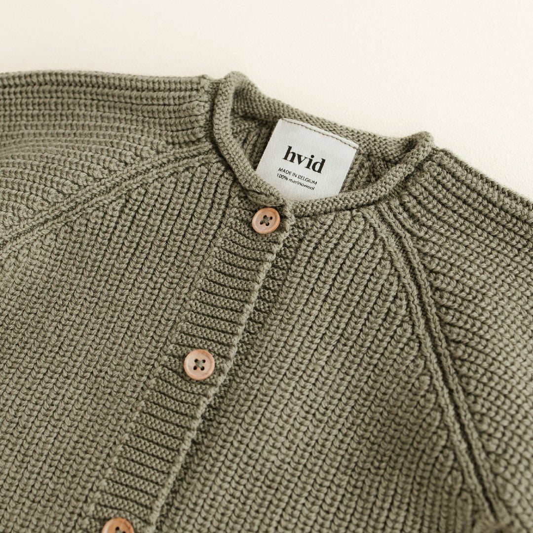 Hvid Cardigan Inga Artichoke