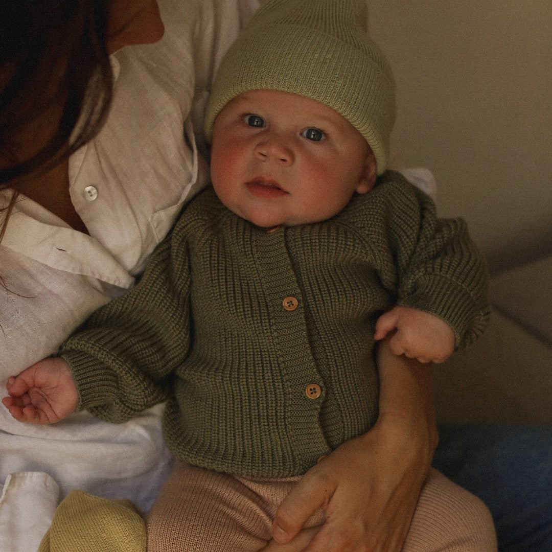 Hvid Cardigan Inga Artichoke