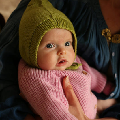 Hvid Cardigan Inga Cotton Candy