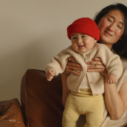 Hvid Cardigan Inga Cream