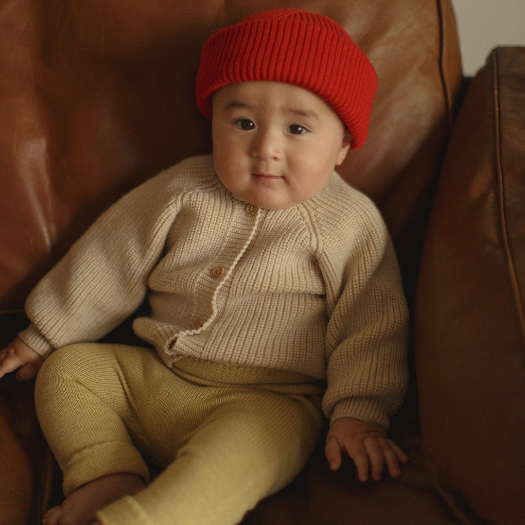 Hvid Cardigan Inga Cream