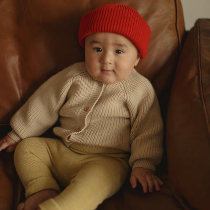 Hvid Cardigan Inga Cream