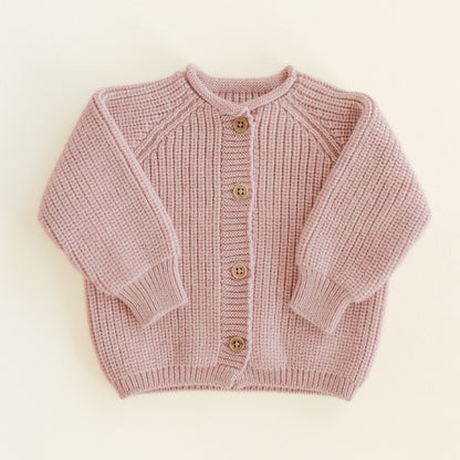 Hvid Cardigan Inga Powder