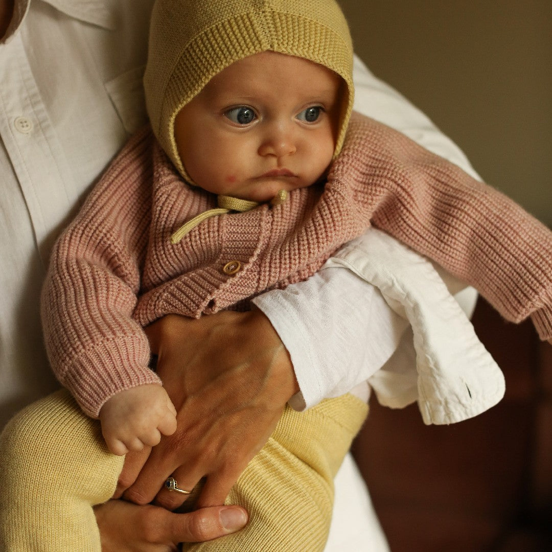 Hvid Cardigan Inga Powder