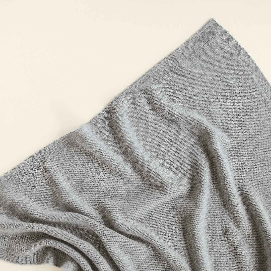 Hvid Deken Felix Grey Melange 70x95cm