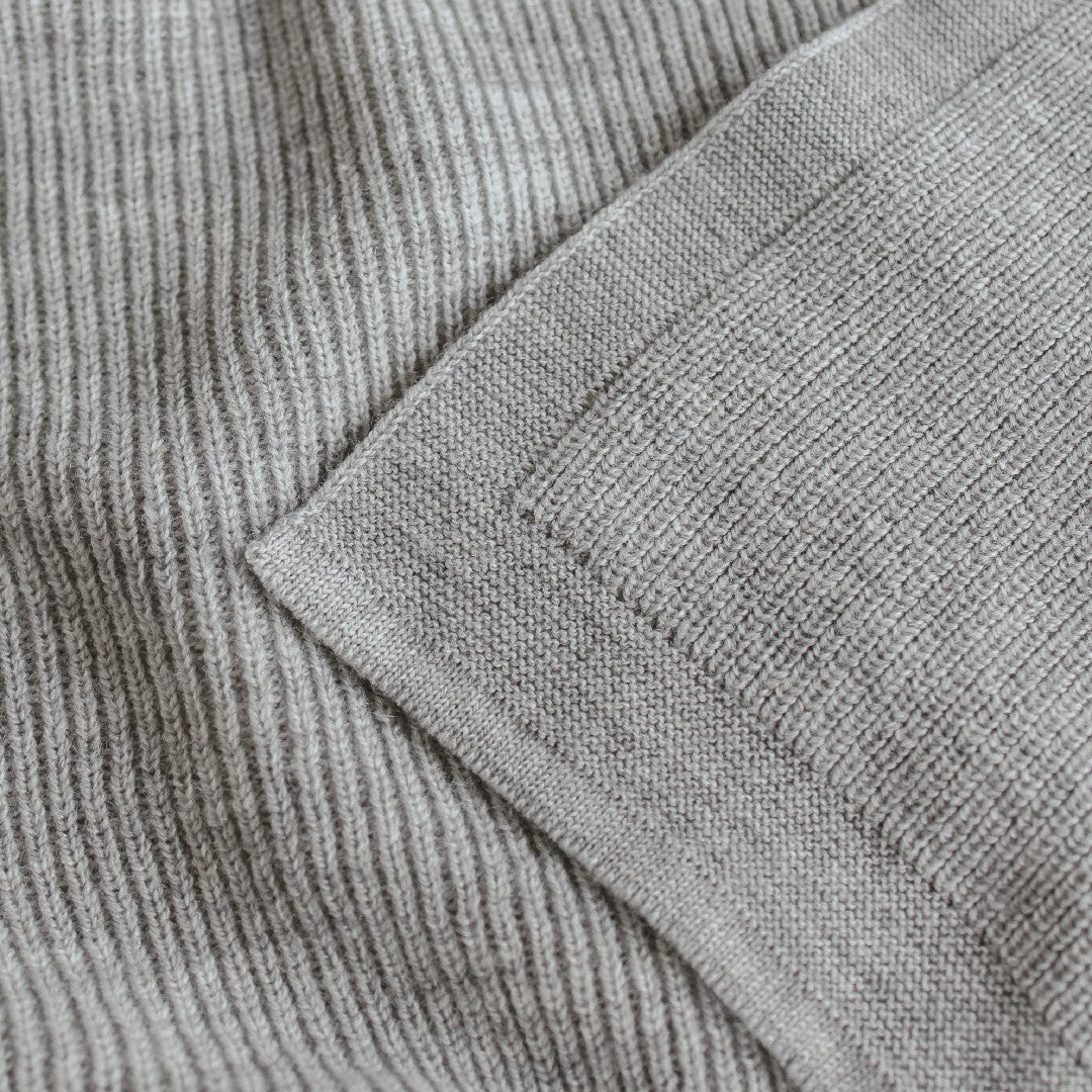 Hvid Deken Felix Grey Melange 70x95cm