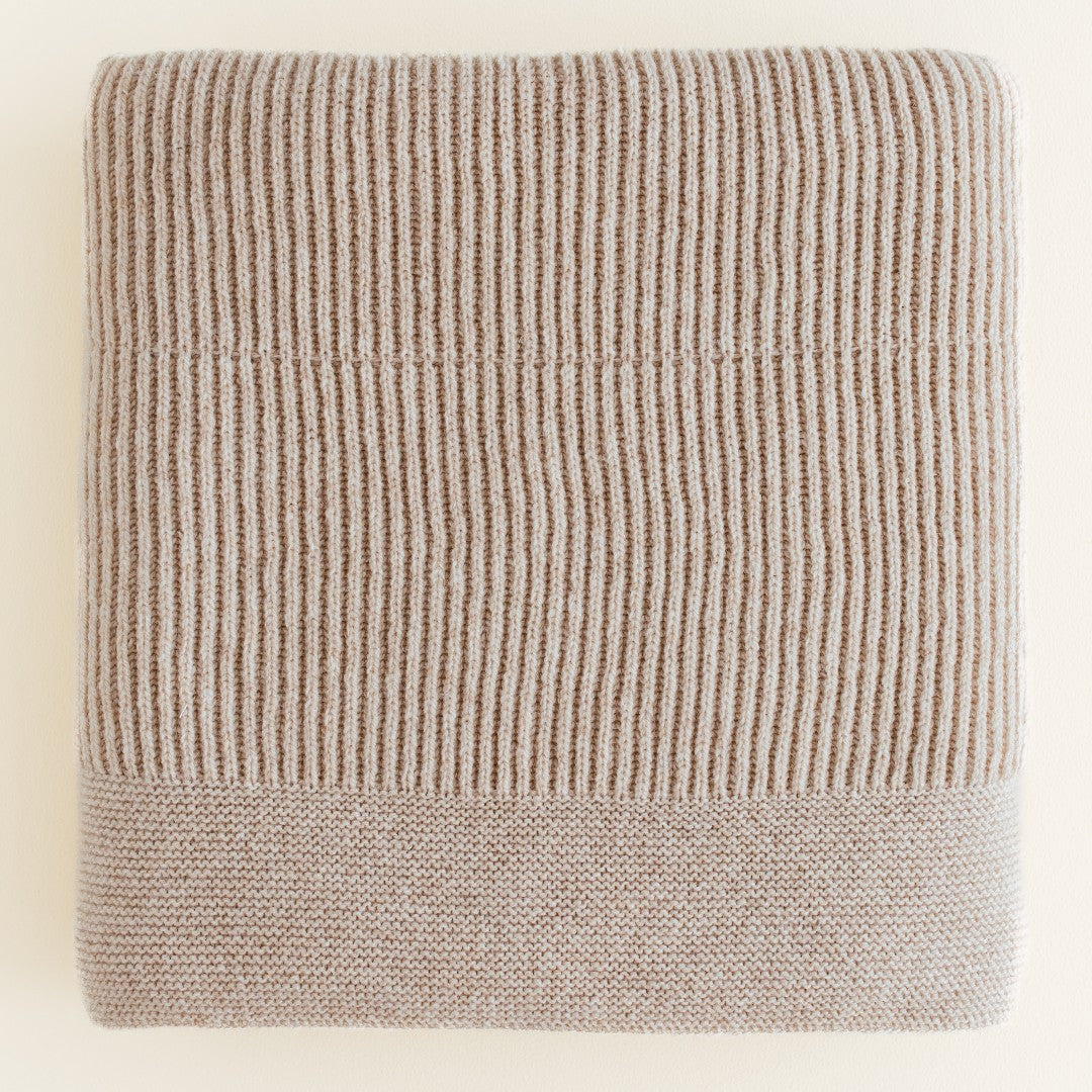 Hvid Deken Gaston Beige 100x140cm