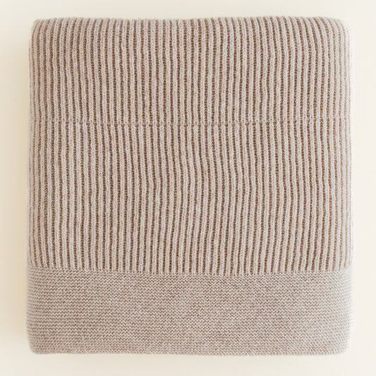 Hvid Deken Gaston Beige 100x140cm