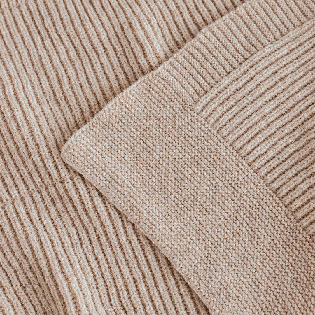 Hvid Deken Gaston Beige 100x140cm