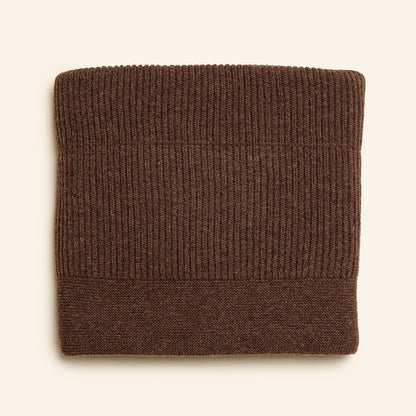 Hvid Deken Gaston Dark Brown 100x140cm