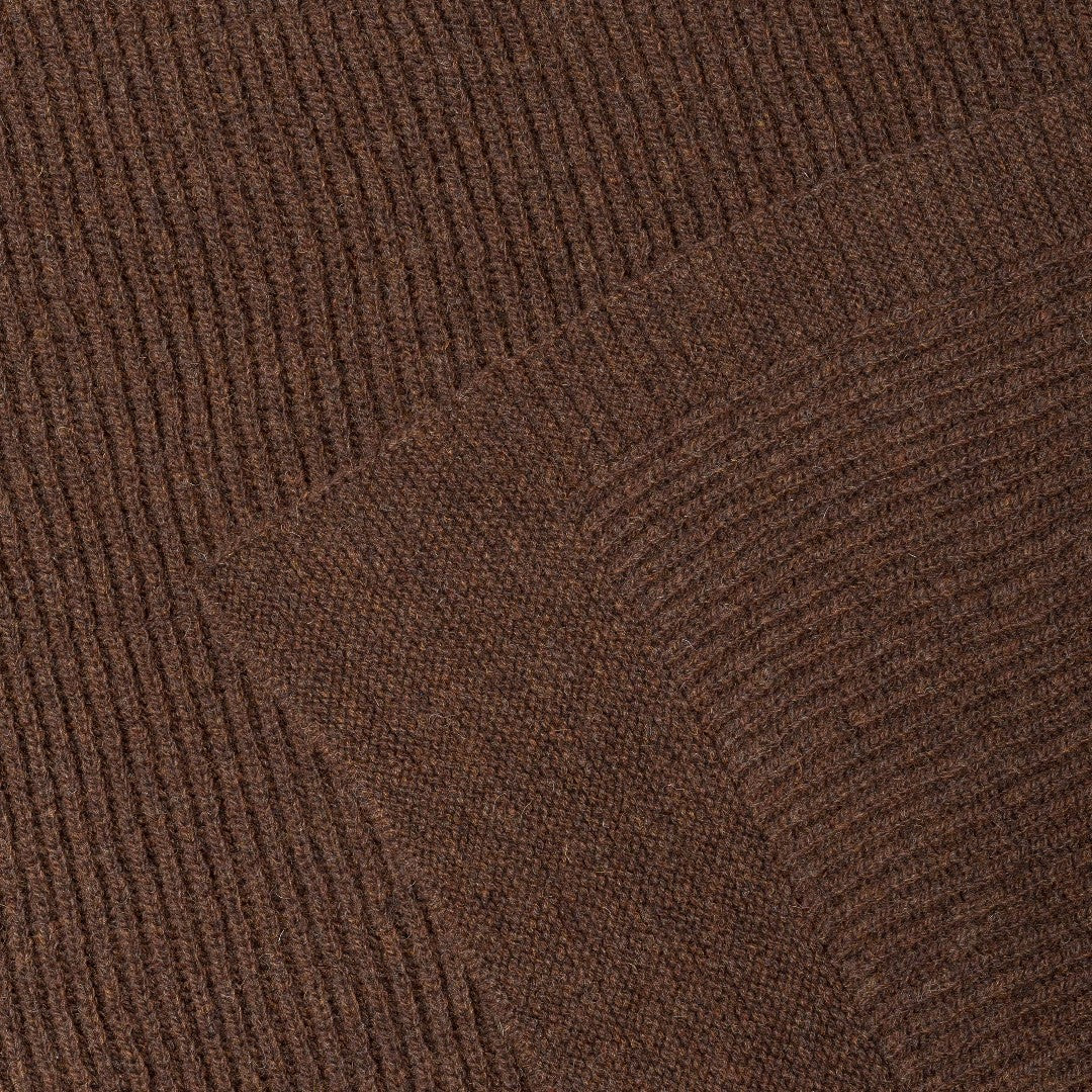 Hvid Deken Gaston Dark Brown 100x140cm