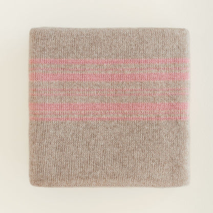 Hvid Deken Gilbert Sand Bubblegum 70x95cm
