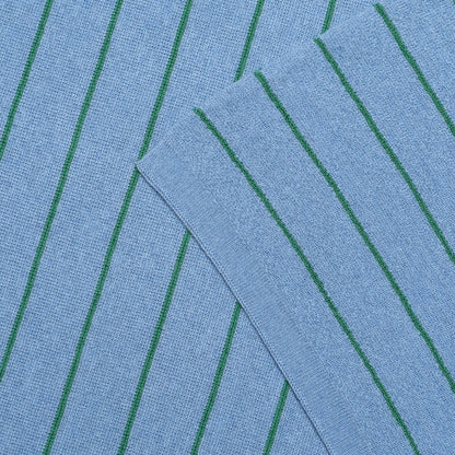 Hvid Deken Harry Light Blue Grass 70x95cm