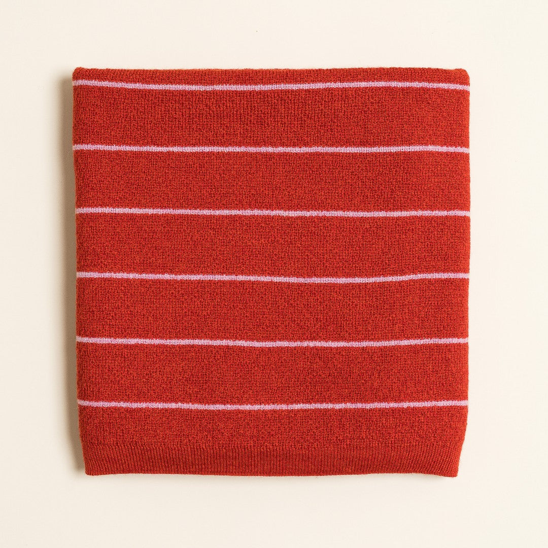 Hvid Deken Harry Red Cotton Candy 70x95cm