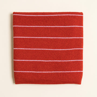 Hvid Deken Harry Red Cotton Candy 70x95cm