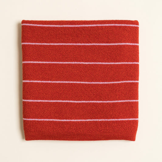 Hvid Deken Harry Red Cotton Candy 70x95cm
