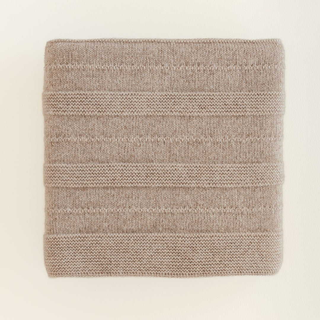 Hvid Deken Holly Sand 70x95cm