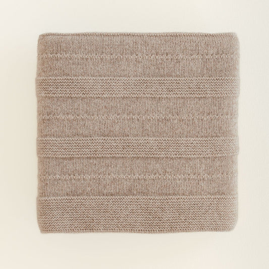 Hvid Deken Holly Sand 70x95cm